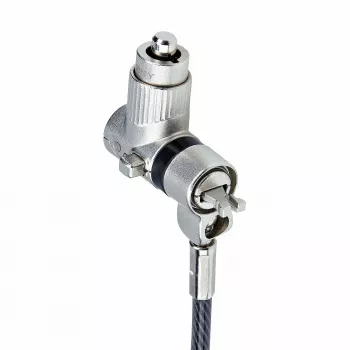 StarTech.com 25-Pack universāla klēpjdatora slēdzene 2m, vienādi atslēgta bloķēšanas kabelis, saderīga ar Noble Wedge®/Nano/K-Slot, pretzagšanas kabelis