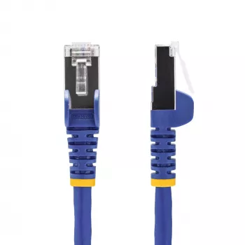 StarTech.com 3m zils CAT8 Ethernet kabelis, bezķēdes RJ45, 25G/40G, 2000MHz, 100W PoE++, S/FTP, 26AWG tīrs varš, LSZH, ekranēts tīkla vads ar stresa mazinātājiem, individuāli testēts