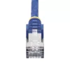 StarTech.com 3m zils CAT8 Ethernet kabelis, bezķēdes RJ45, 25G/40G, 2000MHz, 100W PoE++, S/FTP, 26AWG tīrs varš, LSZH, ekranēts tīkla vads ar stresa mazinātājiem, individuāli testēts
