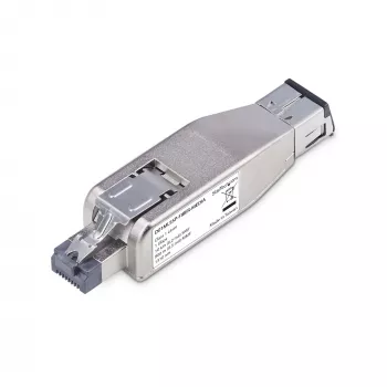 StarTech.com Gigabita šķiedras uz RJ45 Ethernet tīkla pārveidotājs, optiskais vienmodas 10km/daudzmodu 800m, PoE barots, kompakts dizains, metāla korpuss, mikro mini, TAA