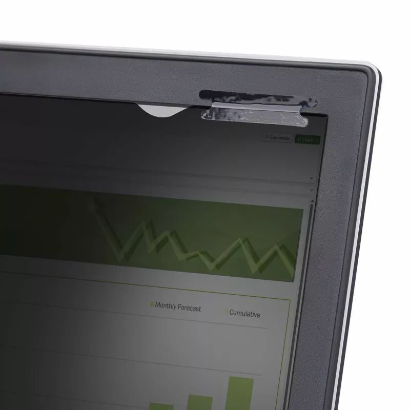 StarTech.com 12.1 collu 16:10 atlokāms privātuma ekrāns ar skārienjutību, pretatspīduma zilās gaismas filtrs, klēpjdatora monitora ekrāna aizsargs, +/- 30° skata leņķis