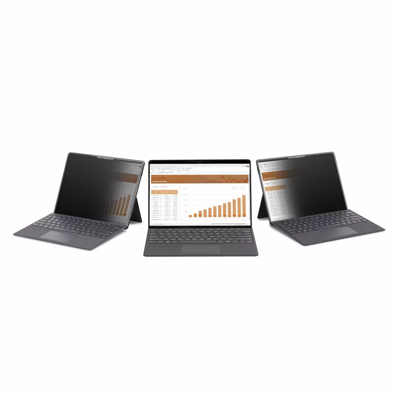 StarTech.com 4-virzienu 12.4 collu Surface Laptop Go 1/2/3 Privātuma ekrāna filtrs, portreta/ainavas režīms, skārienjutīgs, +/- 30 grādu skata leņķis, zilās gaismas samazināšana, matēta apdare