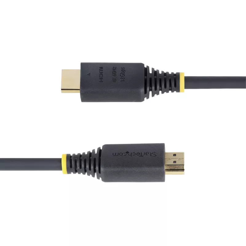 StarTech.com 2m Premium Certified HDMI 2.0 kabelis, 4K 60Hz/1440p 144Hz, HDR10/HDCP 2.2/ARC, 18Gbps, UHD HDMI kabelis TV/monitoram, TPE apvalks