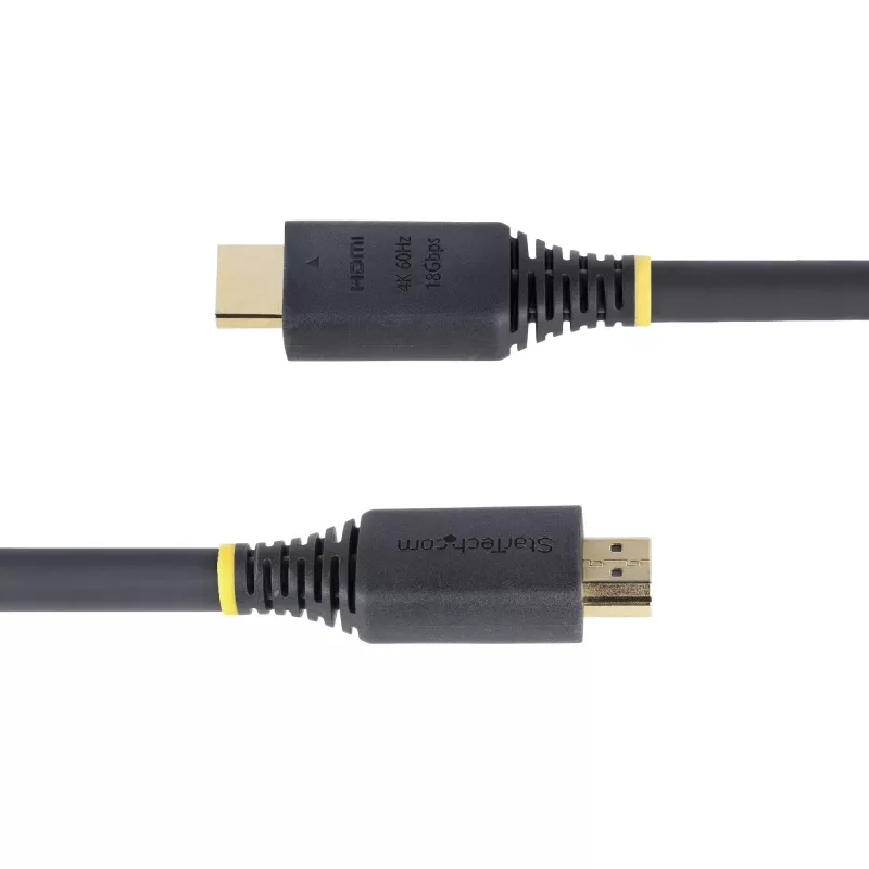 StarTech.com 5m Premium Sertificēts HDMI 2.0 Kabelis, 4K 60Hz/1440p 144Hz, HDR10/HDCP 2.2/ARC, 18Gbps, TPE Apvalks