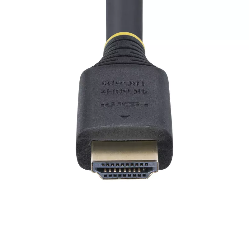 StarTech.com 5m Premium Sertificēts HDMI 2.0 Kabelis, 4K 60Hz/1440p 144Hz, HDR10/HDCP 2.2/ARC, 18Gbps, TPE Apvalks