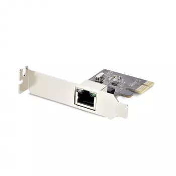 StarTech.com 1-Portu Gigabitu PCIe tīkla adaptera karte, zema profila NIC, 10/100/1000Mbps PCI Express LAN karte, Realtek RTL8111H, Windows un Linux, TAA atbilstoša