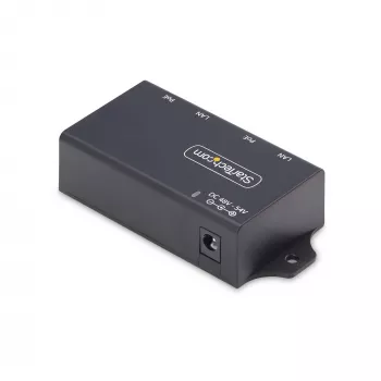 StarTech.com 2-Portu Gigabit Midspan PoE+ Inžektors, 10/100/1000Mbps, PoE+ (802.3af/at), 30W, 1Gbps Ethernet, Sienas Montējams, Nepārvaldīts Inline Barošana Pa Ethernet
