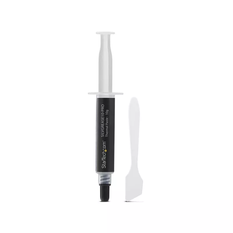 StarTech.com augstas veiktspējas silikona termopasta, 14.5 W/m·K, 10g šļirce