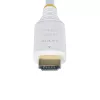 StarTech.com 3m Premium sertificēts HDMI 2.0 kabelis, 4K 60Hz/1440p 144Hz, HDR10/HDCP 2.2/ARC, 18Gbps, balts