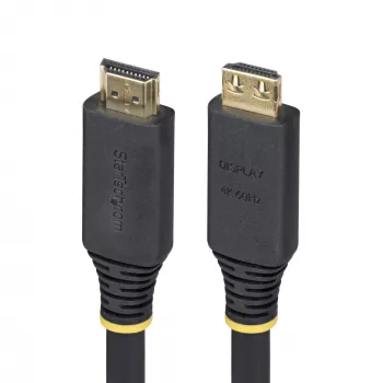 StarTech.com 35ft (10.6m) Aktīvs ātrgaitas HDMI kabelis ar satveršanas savienotājiem, 4K 60Hz/1440p 144Hz, HDR10/HDCP 2.2/ARC, 18Gbps, UHD HDMI 2.0 vads TV/monitoram/ekrānam, TPE apvalks