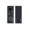 StarTech.com Gigabit Ethernet vara-uz-šķiedru pārveidotājs, SM LC, 20km, 10/100/1000 Mbps, RJ45 uz LC, pilns metāls, 9K Jumbo Frames, TAA atbilstošs