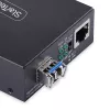 StarTech.com Gigabit Ethernet vara-uz-šķiedru pārveidotājs, SM LC, 20km, 10/100/1000 Mbps, RJ45 uz LC, pilns metāls, 9K Jumbo Frames, TAA atbilstošs
