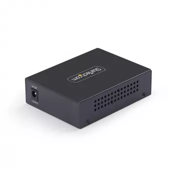StarTech.com 10GbE Multi-Gigabit Atvērts SFP+ Šķiedras Mediju Pārveidotājs, 10G/5G/2.5G/1G/100M, Vars uz 10GBASE-X SFP+, Vienmoda, Daudzmoda, 16K Jumbo Rāmji, TAA