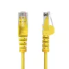 StarTech.com 1.5m Dzeltena Tievā CAT6 Ethernet Kabelis, Bezakšu, 100W PoE, UTP, LSZH, 28AWG Tīrs Vara Stieples, Tievā RJ45 Tīkla Pagarinātājs ar Sprieguma Atslodzēm, Individuāli Testēts
