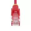 StarTech.com 7m sarkans plāns CAT6 Ethernet kabelis, bezķēdes, 100W PoE, UTP, LSZH, 28AWG tīrs varš, plāns RJ45 tīkla savienojuma kabelis ar sprieguma atvieglojumiem, individuāli testēts