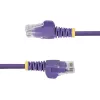 StarTech.com 10m Purpura Slim CAT6 Ethernet Kabelis, Bezāķīgs, 100W PoE, UTP, LSZH, 28AWG Tīrs Vara Vads, Plāns RJ45 Tīkla Savienojuma Kabelis ar Spriedzes Aizsardzību, Individuāli Testēts