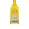 StarTech.com 10 m Dzeltens Plāns CAT6 Ethernet Kabelis, Bezķēdes, 100W PoE, UTP, LSZH, 28AWG Tīrs Vara Stieple, Plāns RJ45 Tīkla Savienojuma Vads ar Sprieguma Samazinātājiem, Individuāli Testēts