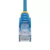 StarTech.com 15m Zils Tievais CAT6 Ethernet Kabelis, Bezķēdes, 100W PoE, UTP, LSZH, 28AWG Tīrs Vara Vads, Tievais RJ45 Tīkla Savienojuma Kabelis ar Slodzes Atslodzītājiem, Individuāli Testēts