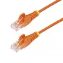 StarTech.com 15m Oranžs Slīps CAT6 Ethernet Kabelis, Bezāķis, 100W PoE, UTP, LSZH, 28AWG Tīra Vara Stieple, Slīps RJ45 Tīkla Savienojuma Kabelis ar Sprieguma Atvieglojumiem, Individuāli Testēts