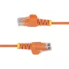 StarTech.com 15m Oranžs Slīps CAT6 Ethernet Kabelis, Bezāķis, 100W PoE, UTP, LSZH, 28AWG Tīra Vara Stieple, Slīps RJ45 Tīkla Savienojuma Kabelis ar Sprieguma Atvieglojumiem, Individuāli Testēts