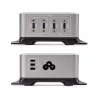 StarTech.com 4-portu USB-C lādētājs, 240W kopā, 140W EPR vienā portā, PD 3.1, skrūvējami porti, montāžas kronšteins