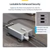StarTech.com 4-portu USB-C lādētājs, 240W kopā, 140W EPR vienā portā, PD 3.1, skrūvējami porti, montāžas kronšteins