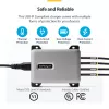 StarTech.com 4-portu USB-C lādētājs, 240W kopā, 140W EPR vienā portā, PD 3.1, skrūvējami porti, montāžas kronšteins