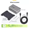 StarTech.com 4-portu USB-C lādētājs, 240W kopā, 140W EPR vienā portā, PD 3.1, skrūvējami porti, montāžas kronšteins