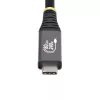 StarTech.com 1m USB4 kabelis, 80Gbps, USB-IF sertificēts USB-C kabelis, 240W PD, 8K 120Hz/4K 240Hz DP2.1 DP80, TPE apvalks, Thunderbolt 4 saderīgs - Melns USB-C vads