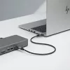 StarTech.com 1m USB4 kabelis, 80Gbps, USB-IF sertificēts USB-C kabelis, 240W PD, 8K 120Hz/4K 240Hz DP2.1 DP80, TPE apvalks, Thunderbolt 4 saderīgs - Melns USB-C vads