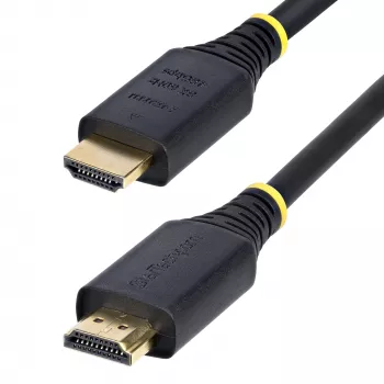 StarTech.com HDMI21-CBL-8K60-50CM HDMI kabelis 0.5 m HDMI Type A (Standarta) Melns