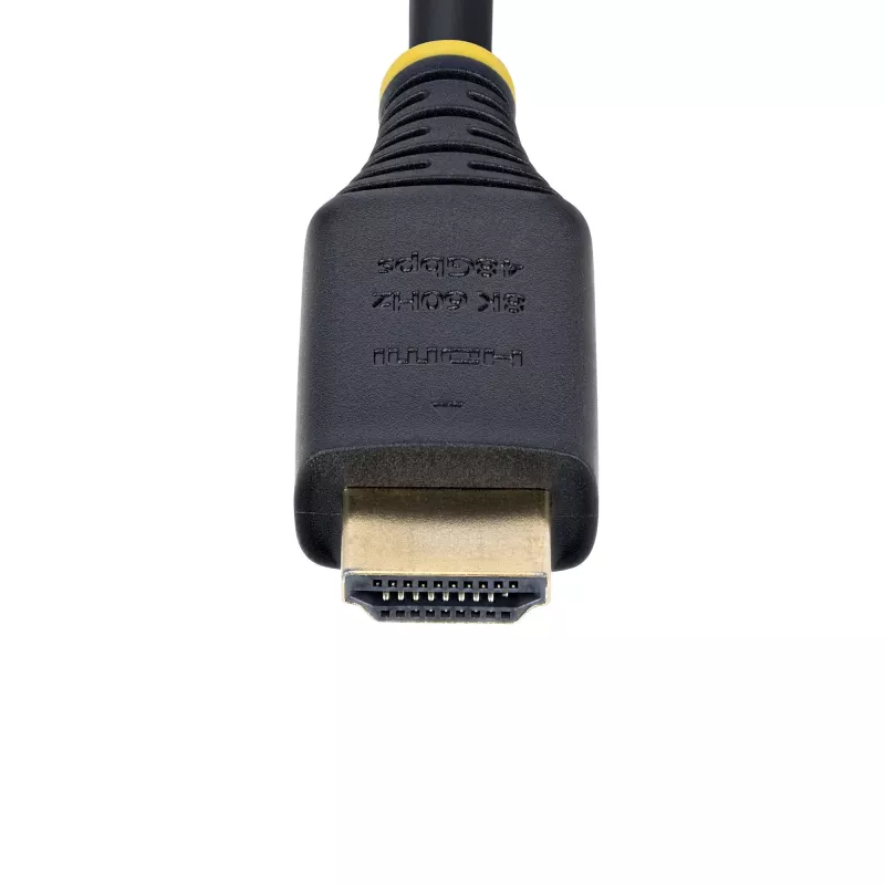 StarTech.com HDMI21-CBL-8K60-50CM HDMI kabelis 0.5 m HDMI Type A (Standarta) Melns