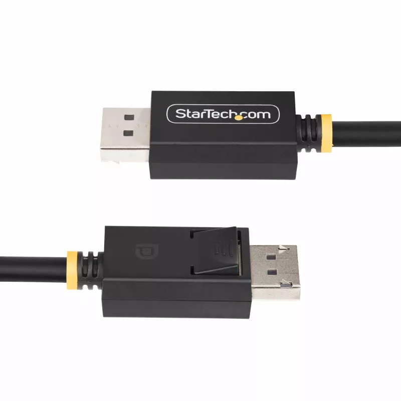 StarTech.com 3m DisplayPort 2.1 kabelis, VESA sertificēts DP40, UHBR10/HDR/HDCP 2.2, 8K 60Hz/4K 144Hz ar DSC 1.2a, 40Gbps, DP 2.1 kabelis, UHD monitora vads, M/M