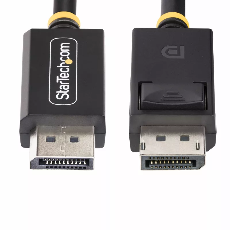 StarTech.com 3m DisplayPort 2.1 kabelis, VESA sertificēts DP40, UHBR10/HDR/HDCP 2.2, 8K 60Hz/4K 144Hz ar DSC 1.2a, 40Gbps, DP 2.1 kabelis, UHD monitora vads, M/M