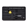 StarTech.com 40-daļīgs datoru remonta instrumentu komplekts klēpjdatoriem/PC/elektronikai/telefoniem, 30-precīzijas skrūvgriežu uzgaļu komplekts, noņemams vāks ar magnētisko paliktni, atvēršanas instrumenti