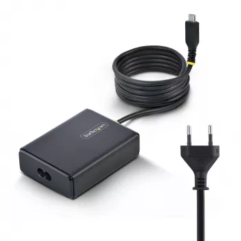 StarTech.com 100W USB-C lādētājs klēpjdatoram ar 1,5m iebūvētu USB-C kabeli, sienas adapteris Dell, XPS, HP ProBook, MacBook Pro, Microsoft Surface Pro