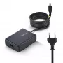 StarTech.com 100W USB-C lādētājs klēpjdatoram ar 1,5m iebūvētu USB-C kabeli, sienas adapteris Dell, XPS, HP ProBook, MacBook Pro, Microsoft Surface Pro