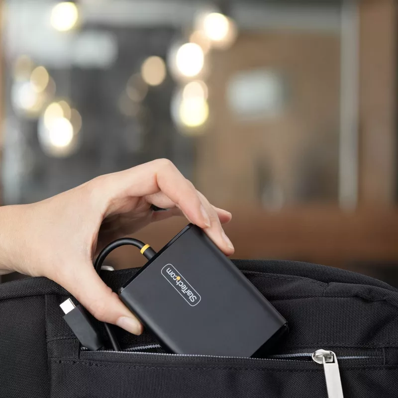 StarTech.com 100W USB-C lādētājs klēpjdatoram ar 1,5m iebūvētu USB-C kabeli, sienas adapteris Dell, XPS, HP ProBook, MacBook Pro, Microsoft Surface Pro