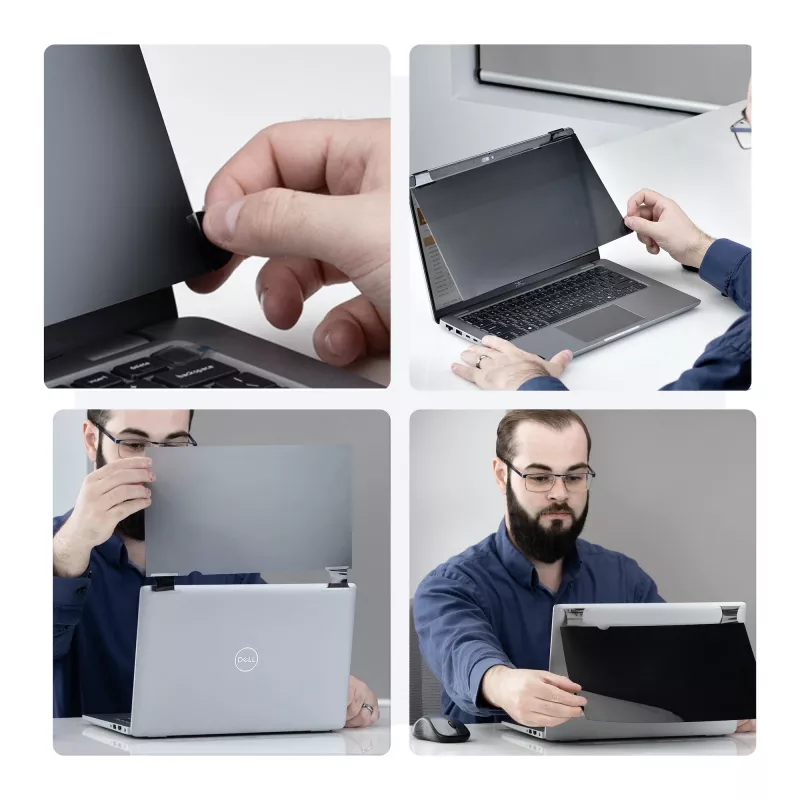 StarTech.com 14.1 collu 16:10 spilgts privātuma ekrāna filtrs ar skārienjutību, apgriežams, 75% gaismas caurlaidība, pretatspīduma privātuma filtrs, +/- 30 grādu skata leņķis