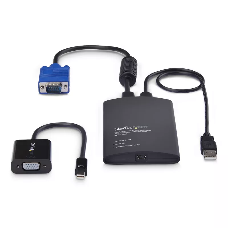 StarTech.com Portatīvā klēpjdatora avārijas ratiņu KVM konsoļu adapteris