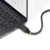 StarTech.com HDMI2-CABLE-GRIP-15M HDMI kabelis 15 m, HDMI vīriešu savienotāji, 18 Gbit/s, ARC, melns
