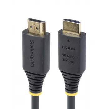 StarTech.com 2,4m Premium sertificēts ātrgaitas HDMI kabelis, 4K 60Hz/1440p 144Hz, HDR10/HDCP 2.2/ARC, 18Gbps, UHD HDMI 2.0, TPE apvalks