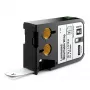 DYMO XTL Laminēts vadu/kabeļu marķējums | 21 mm x 39 mm | Melns uz balta