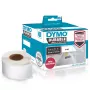 DYMO LW Izturīgas etiķetes - 19 x 64 mm - 1933085, Baltas, pašlīmējošas, polipropilēns, pastāvīgas, taisnstūra formas, -18 - 50 °C