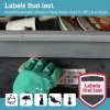 DYMO LW Izturīgas etiķetes - 19 x 64 mm - 1933085, Baltas, pašlīmējošas, polipropilēns, pastāvīgas, taisnstūra formas, -18 - 50 °C