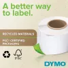 DYMO Original LabelWriter Izturīgās etiķetes | 59mm x 102mm | Balts polipropilēns | 300 pašlīmējošas etiķetes | Augstas veiktspējas | LabelWriter etiķešu printeriem