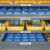 DYMO Rhino Industrial vinila lentes | 12 mm x 5,5 m | Melns uz balta | Pašlīmējošas | Rhino un LabelManager etiķešu printeriem