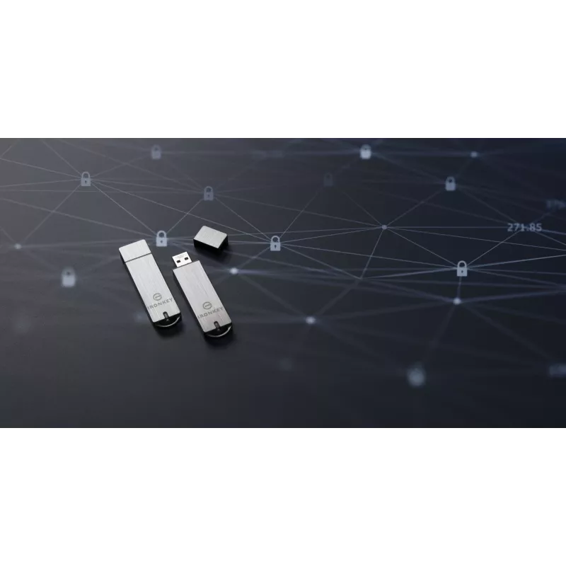 Kingston Technology IronKey 32GB Basic S1000 šifrēts USB 3.0 zibatmiņas disks FIPS 140-2 Level 3