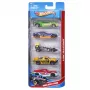 Hot Wheels 5 automašīnu komplekts, dažādas tēmas, 1:64 mērogs
