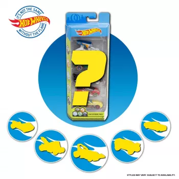 Hot Wheels 5 automašīnu komplekts, dažādas tēmas, 1:64 mērogs